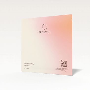 Glowing & lifting mask sheet