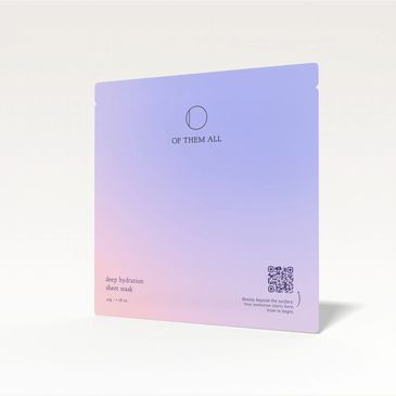 Deep hydration sheet mask